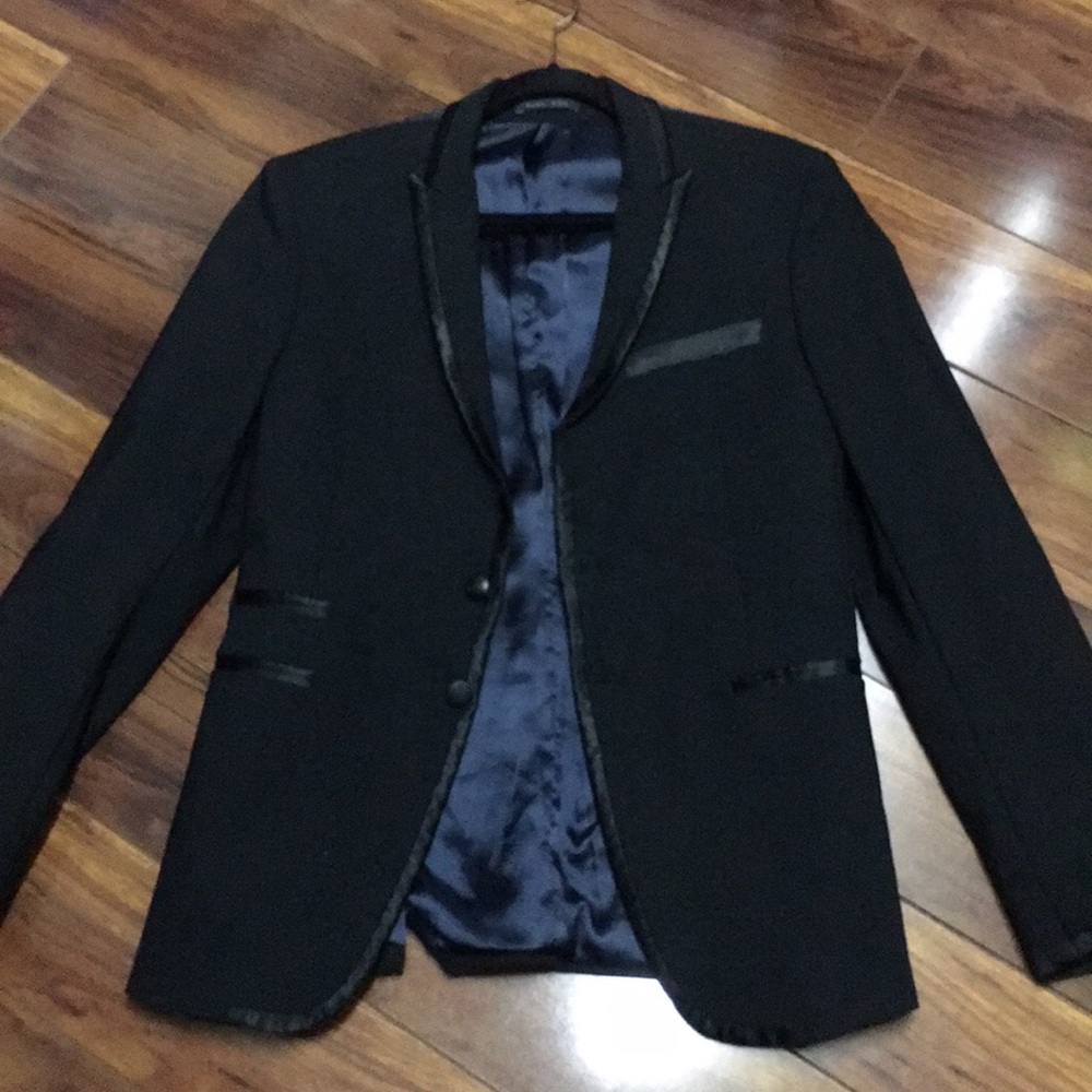 Elegant zara man black jacket size 38